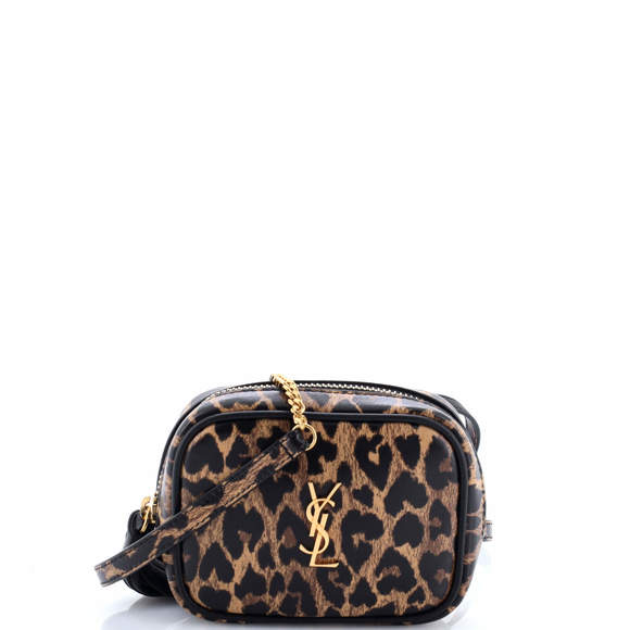 Saint Laurent Handbags - Saint Laurent Mini Classic Monogram Blogger Crossbody Bag Printed Leather